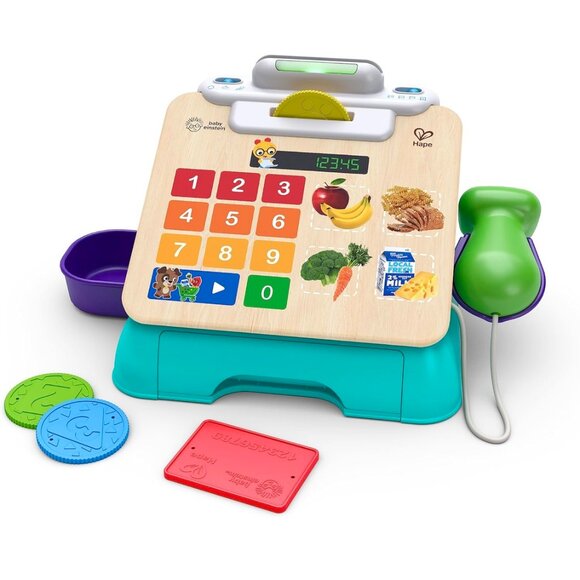 Baby Einstein + Hape Magic Touch Cash Register Toy - Picture 1 of 16